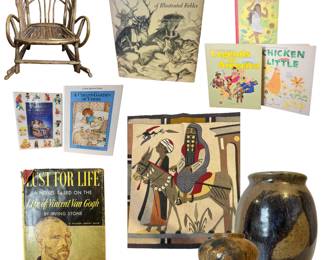 Vintage books and other items