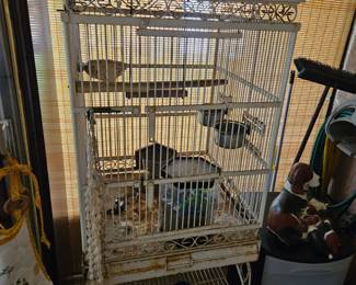 Large birdcage $100
