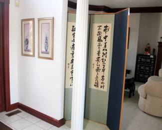 Korean 8 Section Wall Screen