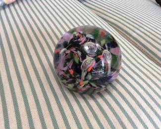 Vintage large Murano paperweight