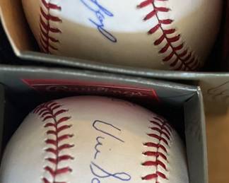 Signed Sandy Koufax baseballs 