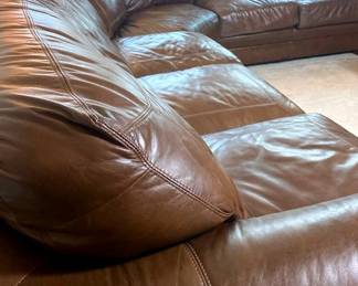  07 Leather Sectional Hermes From HOM Furniture 