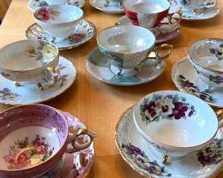 Collection Of Tea Cups