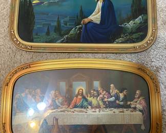 Vintage religious prints
