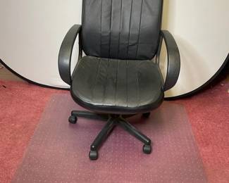 Office Chair and Matg