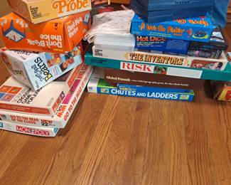 Large Selection of Board Games and Puzzles