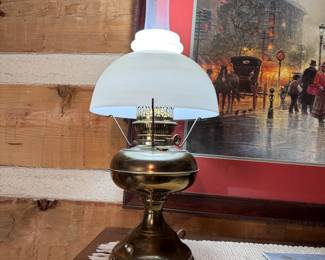 Ray electrified lantern lamp 20"