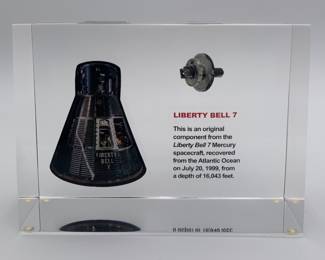 Liberty Bell 7 Authentic Component – Gus Grissom Flight - 1961