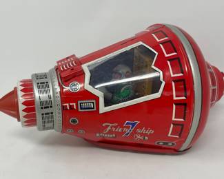 Friendship 7 Friction Tin Space Toy - Horikawa - 1950s