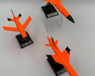 Ryan Teledyne Model Drone Trio - Firebee, Firebee II & Firebrand