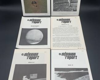 NASA MISSION REPORTS: Mariner 6 & 7 and Apollo 10, 11, 13, 14, & 15