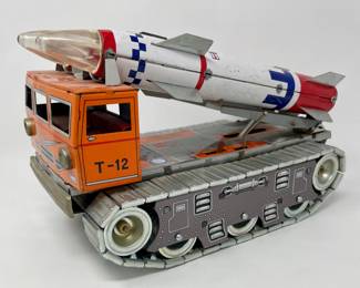 Daiya Rocket Transport & Launch Vehicle Toy - 1965