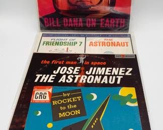 4 Vinyl LPs - 2 Bill Dana/Jose Jimenez + 2 Kids' Albums - Early 1960s