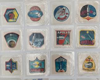 Kelloggs Premium Space Stickers - Complete Set Of 20 - 1960s