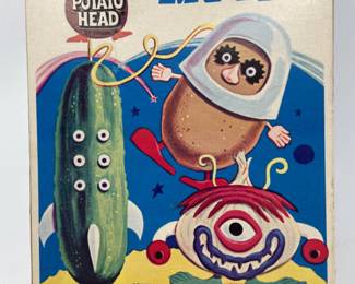 Mr. Potato Head on the Moon children's game - vintage 1950s