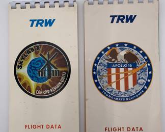TRW Press Kit Flight Data Notebooks - Skylab/1973 & Apollo 16/1972