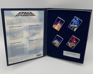 Zippo Limited Edition Space Program Lighters - New