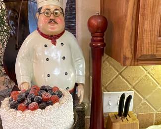 large chef/baker figure