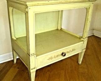 Pair of Vintage French Provincial WIDDICOMB Nightstand Tables.
