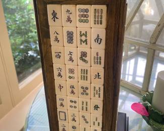 Mahjong tile lamp 😍