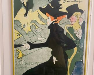 Toulouse Latrec poster