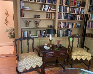 Wonderful pair of French provincial chairs 