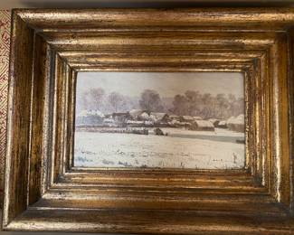 Oil of Surrey scene