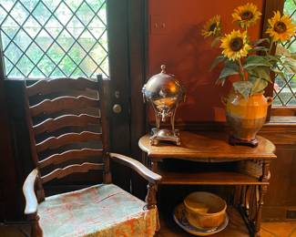 Lots of great French Provençal furniture and appointments, , French confit vessel
