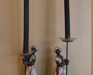 Blackamoor candlestick's 