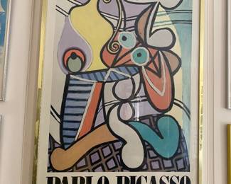 Pablo Picasso for The Museum if Modern Art - 1980 in brass frame