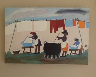 Clementine Hunter wash day - copy