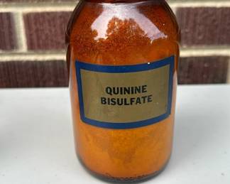 Vintage Quinine Bisulfate By Mallinckrodt