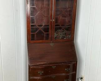 Antique Secretary With Hidden Compartments 