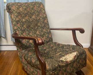 Antique Upholstered Chair 