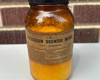 Vintage Potassium Bromide By Mark