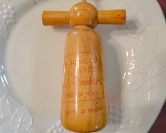 French wooden corkscrew