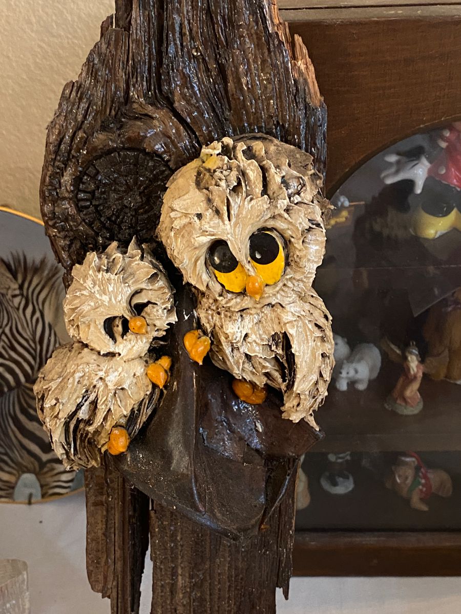 Owl/Wood Art