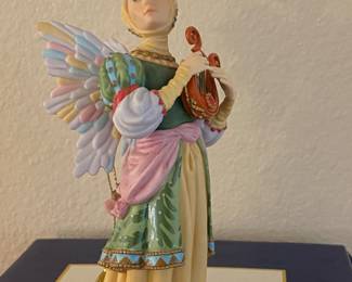 James C. Christensen, A Gift of Music, Limited-Edition Porcelain Figurine.  New in Box