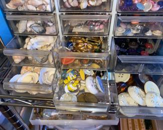 Buttons, Jewelry Pieces, Crafting Supplies