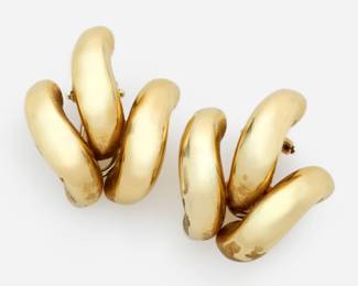 130.14k Italian Designer Clip Earrings 