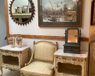 Marble Top Cabinets, Herb Booth