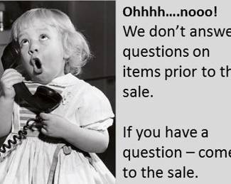 We simply do not have the luxury of time on our side while we are prepping for sales.