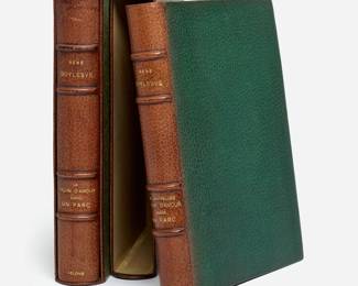 83. Rene Boylesve: Two Illustrated Erotic Volumes (1923/30)