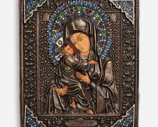 116. "Virgin of Vladimir" Icon (Moscow, ca. 1908-1916)