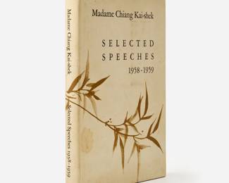 158.  Madame Chiang Kai-shek Signed Book (1959)