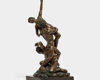 44. "Abduction of the Sabine Woman" Bronze, after Giambologna 