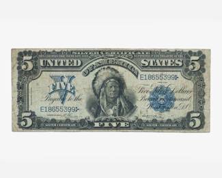 177.  1899 Series $5 Blue Seal Silver Certificate