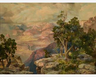192. Thomas Moran (after) "Grand Canyon of Arizona" Litho (1912)