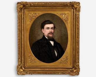 222. Fine Victorian Oil Portrait of a Gentleman