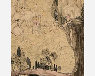 205.  Mildred Gatlin Weber Fantasy Illustration